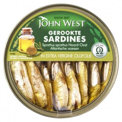 John West Petit sardines extra vergine